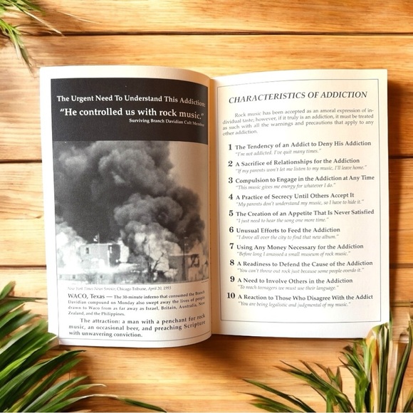 How to Conquer the Addiction of Rock Music Paperback Book 1993 - Rare - Picture 6 of 8